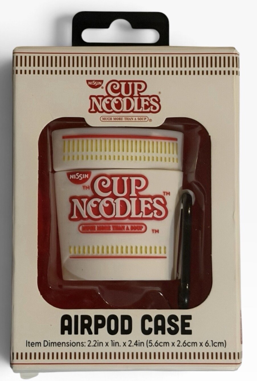 Nissin Cup Noodles Airpods Case 360º Full Coverage Fits Airpod Gen 1/ 2 Orbit 5B